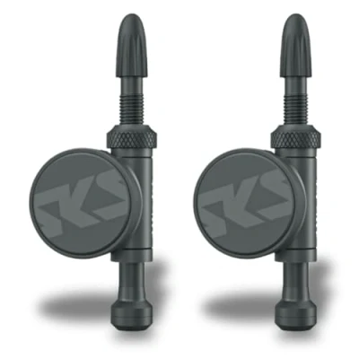 Imagen de SKS GERMANY AIRSPY TL SET STANDARD Sensor de presión neumáticos para bicicletas (para sin cámara, manómetro digital, resistente al polvo y agua, alarma en la aplicación caso
