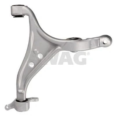 Imagen de SWAG 10 6140 Barra oscilante, suspensión de ruedas con apoyo Eje delantero, derecha Brazo oscilante transversal Aluminio MERCEDES BENZ: GL