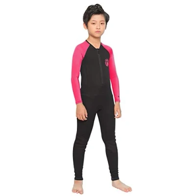 Imagen de Cressi Little Shark Jr Monopiece Wetsuit 2mm Traje Monoshort Infantil, Unisex Youth, Negro/Azul, 3/4 Años