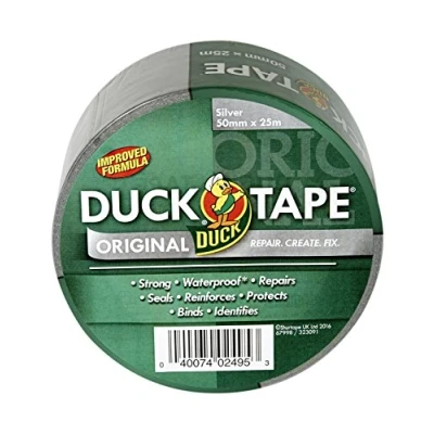 Imagen de Original de cinta pato tela, plateado, 260122