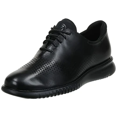 Imagen de Cole Haan 2.Zerogrand Laser Wingtip Oxford Lined, Hombre, Negro Cuero Negro, 48.5 EU