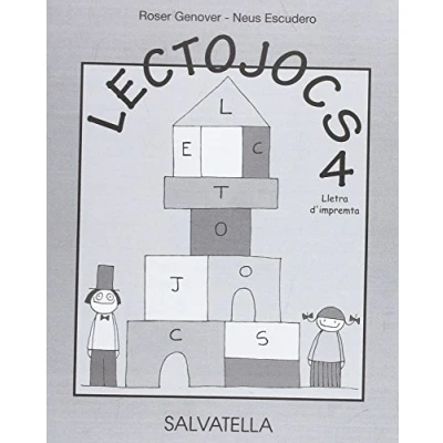 Imagen de Lectojocs 4 2n. Educació Primaria: lletra d&#039;impremta (Lectojocs d&#039;impremta)