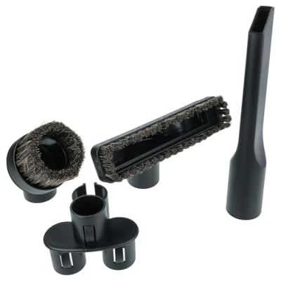 Imagen de vhbw Set de boquillas para aspiradora 4 uds. Compatible con AEG 32 mm, Negro