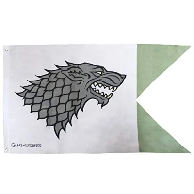 Imagen de ABYstyle Juego de Tronos Bandera Stark (70 x 120 cm)