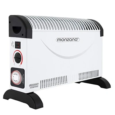 Imagen de Monzana Convector Eléctrico Calefactor 2000W Radiador Temporizador 24H Silencioso Calefacción Termostato