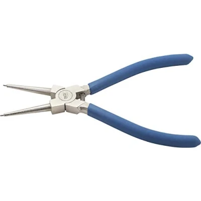 Imagen de BGS 447 2 Alicate de puntas (circlip) recto para anillos retención interiores 175 mm