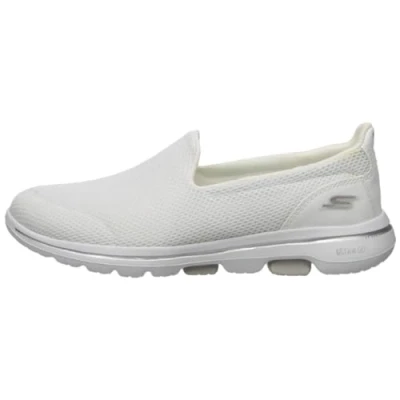 Imagen de Skechers Go Walk 5 Zapatillas para mujer, Blanco, 38 EU