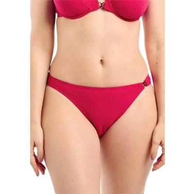 Imagen de Sans Complexe, Traje de baño, Pantalones baño caídos, Textura Modelo glamorosa, Mujer, Toque Colorido y Sexy, 42 44, Cerise