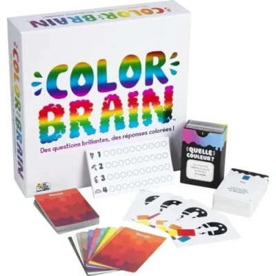 Imagen de Big Potato Games Juego de Preguntas y respuestas, Color Brain (francés)