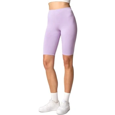 Imagen de Merry Style Leggins Cortos Mallas Deportivas Mujer Shorts Pantalones para Verano de Mujeres MS10 145 (Morado Claro, M)