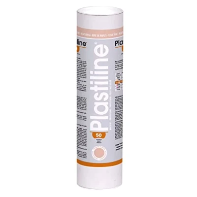 Imagen de Clairefontaine ES Plastiline 1250T Tubo de plastilina Pasta para modelar, alta precisión, esculpter, moler, dureza 50 (flexible) 1 kg Color rosa Nápoles. Fabricado en Francia