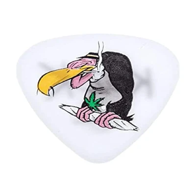 Imagen de JIM DUNLOP Púas Frank Kozik, Saco de 36, El Chingon, Blanco, 0,73mm