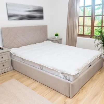 Imagen de protector de colchón 200x140 cm sábana ajustable almohadilla para incontinencia colchones lavables cama protección contra la humedad cubrecolchón 200 x 140