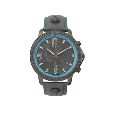 Imagen de Versus Versace Reloj Analógico para Hombres de Cuarzo con Correa en Cuero VSPHJ0420