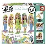 Imagen de Educa My Model Doll Design Fantasy World Crea y diseña tu muñeca, Incluye más de 150 looks, A partir 6 años, 29.5 x 33.5 7.2 cm (18366)