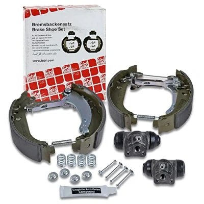 Imagen de FEBI BILSTEIN 37237 Kit frenos, disco de tambor Eje trasero con cilindro freno rueda, accesorios, material montaje añadido