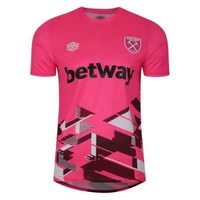 Imagen de Umbro 98665U Jersey, de los Hombres, LYX Knockout Pink/New Claret/Brilliant White, M
