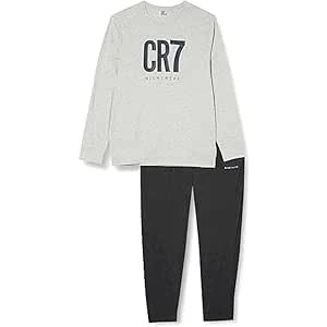 Imagen de CR7 Cristiano Ronaldo Basic Pijama para Hombre, Multicolor, XL