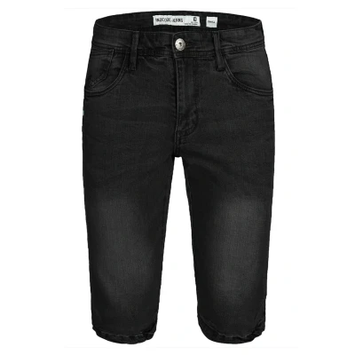Imagen de Indicode Hombres Jaspar Shorts Vaqueros con 5 Bolsillos Black L