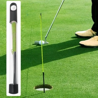 Imagen de HH golf línea de cuerda para putt, ayuda entrenamiento alineación golf, guía recta verde