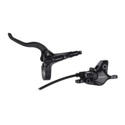 Imagen de SHIMANO Kit Freno Disco del. 2 Pist. BL MT401 + BR MT410 Latig, Adultos Unisex, Negro, ESTANDAR