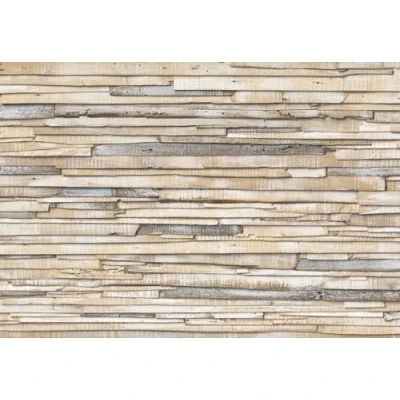Imagen de Komar 8 920 (368 x 254 cm &quot;Blanco de imitación madera papel pintado color blanco/blanco (8 unidades)