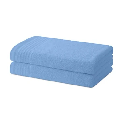 Imagen de Degrees home Juego de 2 Toallas baño o Ducha 100% Algodón 480g/m2 130x65 cms