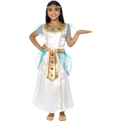 Imagen de Smiffys Traje de Chica Cleopatra Lujo, Con Vestido y Diadema