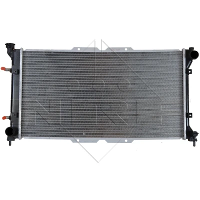 Imagen de NRF 53783 Radiador, refrigeración del motor Aluminio 674 356 18 con piezas de montaje Aletas soldadas SUBARU: Legacy 2 Limousine