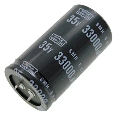 Imagen de Condensador Elko radial 33000µF 35V Snap In electrolítico hasta 85C 33000uF de United Chemi Con