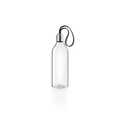 Imagen de EVA SOLO Botella de 0,5 l, plástico sin BPA, silicona y acero inoxidable, color negro