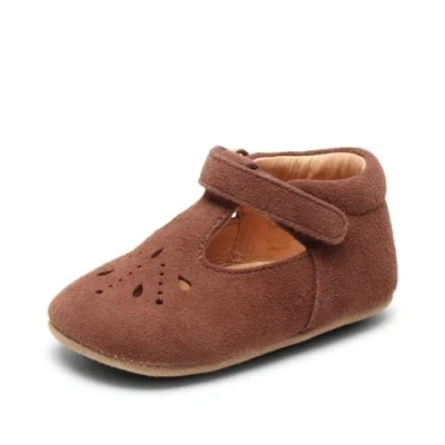 Imagen de BisgaardBloom Zapatillas de casa Bebé Niñas, Color marrón, Talla 19