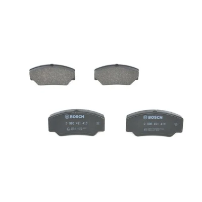 Imagen de BOSCH 0 986 491 410 Juego de pastillas freno Low Metallic Chapa antichirridos, con instrucciones montaje FORD: Transit Mk3 Furgón