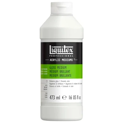 Imagen de Liquitex aditivo Médium fluido barniz brillante Professional, 473 ml