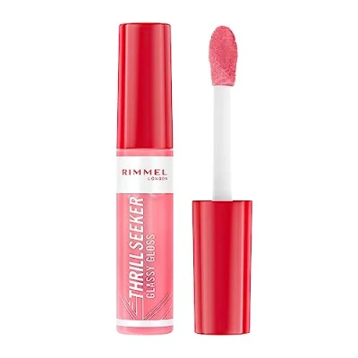 Imagen de Rimmel London Thrill Seeker Glassy Gloss Brillo Labial Pine To The Apple 10ml