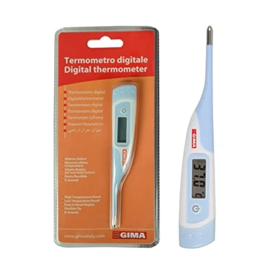 Imagen de GIMA 25556 termómetro digital instantáneo, C, 8 segundos de medición rápida, para adultos y bebés, clásico C