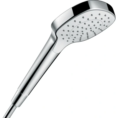 Imagen de hansgrohe Croma E Ducha de Mano, 1 Tipo Chorro, Ahorro Agua 9 l/min, Blanco/Cromo, 26815400