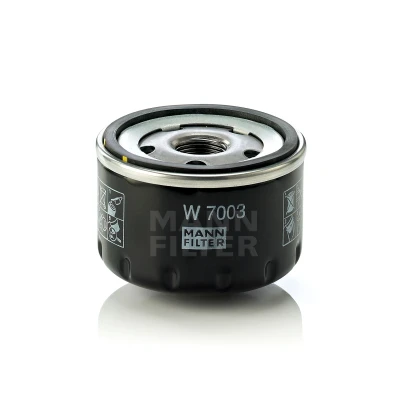 Imagen de MANN FILTER W 7003 Filtro de aceite M 20 X 1.5 con válvula bloqueo retorno enroscable ALFA ROMEO: 156 Berlina, 147, GT, FIAT: BRAVO 2