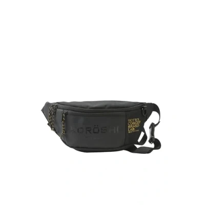 Imagen de Bandolera, riñonera con bolsillos y compartimentos cremallera color Negro para Hombre