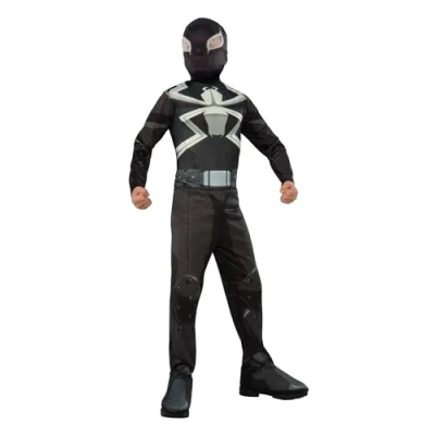 Imagen de Rubies 610872_M Marvel Disfraz de Spider Man Ultimate Agent Venom, un color