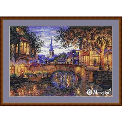 Imagen de Merejka Kit de Punto Cruz, Multicolor, 39x26,5 cm