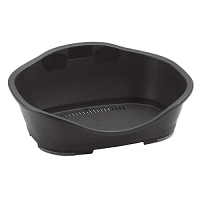 Imagen de Stefanplast 4 97611 Cama Plástico Sleeper 1, 56,5 X 42 24 cm, Color Gris Oscuro