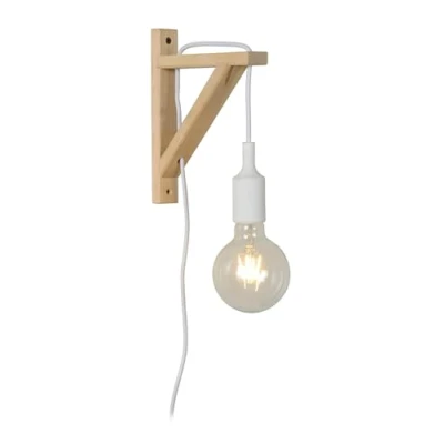 Imagen de Lucide FIX Lámpara de pared 1xE27 Blanco