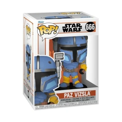 Imagen de Funko Pop! Vinyl: Star Wars: The Mandalorian S9 Paz Vizsla Figura de Vinilo Coleccionable Idea Regalo Mercancia Oficial Juguetes para Niños y Adultos TV Fans