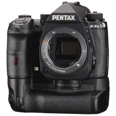 Imagen de Pentax K 3 Mark III APS C Kit para cámaras réflex Digitales (Incluye Mango, 2 Pilas), Color Negro