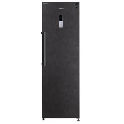 Imagen de INFINITON CV A185ND Congelador Vertical, Blanco, 275 litros, Alto 185 cm, Tecnologia Defrost, Cíclico, Regulación en Altura, Puerta Reversible, E, Negro