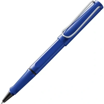 Imagen de Lamy safari blue Bolígrafo roller con empuñadura ergonómica y ancho de trazo M para una escritura larga agradable hecho plástico robusto ASA recambio 63 en azul