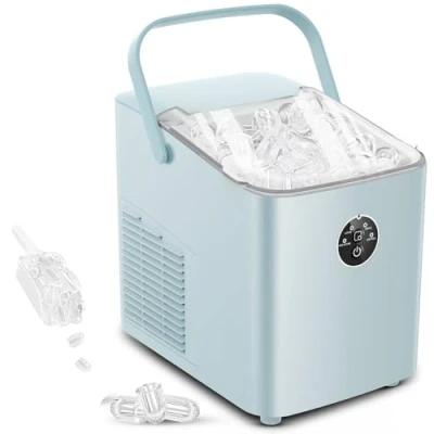 Imagen de FOHERE Maquina de Hielo para Encimer (Azul Claro)