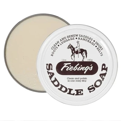 Imagen de Fiebing&#039;s Saddle Soap White Polish Cleans Leather Renew Revive Color 12oz