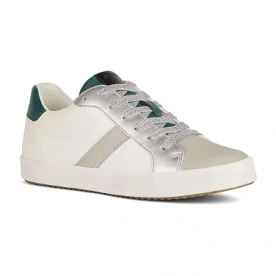 Imagen de Geox D Blomiee C, Zapatillas, Optic White Dk Green, 41 EU